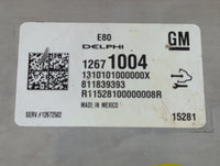 2016 Cadillac Ats PCM Engine Control Computer ECU ECM PCU OEM P/N:12671004 Fits Fits 2015 OEM Used Auto Parts - Oemusedautop