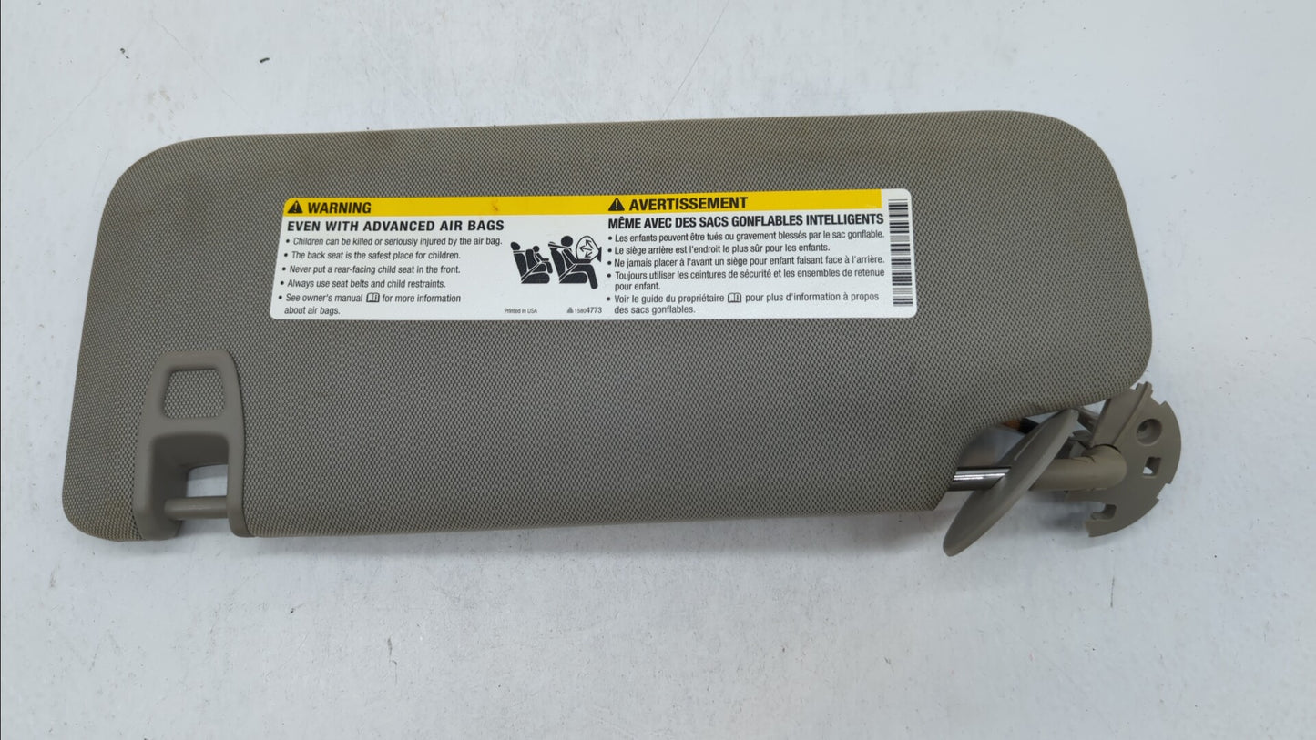 2014-2018 Cadillac Ats Sun Visor Shade Replacement Passenger Right Mirror Fits Fits 2014 2015 2016 2017 2018 OEM Used Auto P