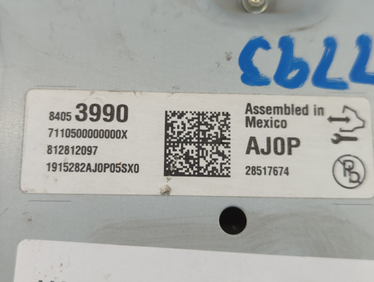 2016 Cadillac Ats Instrument Cluster Speedometer Gauges P/N:812812097 23353417, 84053990 Fits OEM Used Auto Parts - Oemuseda