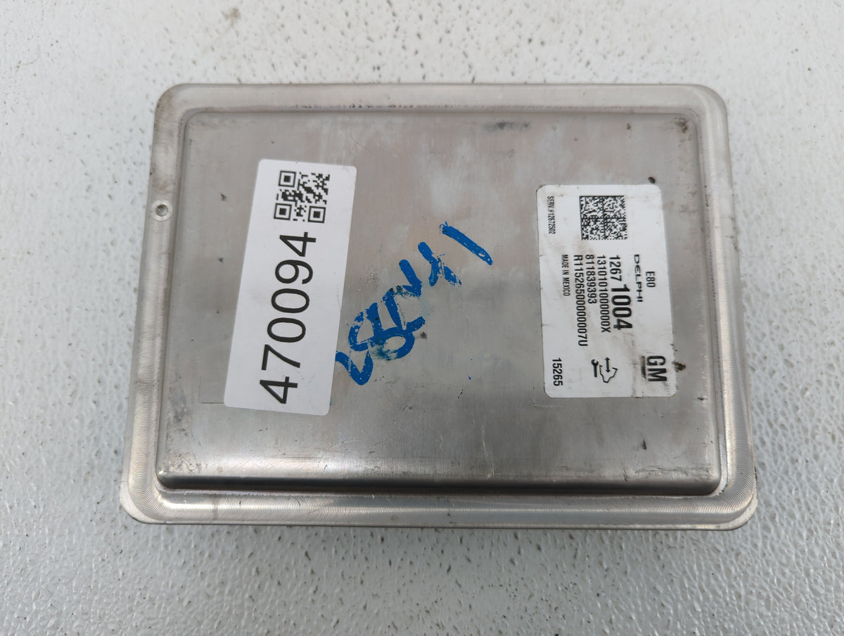 2016 Cadillac Ats PCM Engine Control Computer ECU ECM PCU OEM P/N:12672502 12671004 Fits 2015 OEM Used Auto Parts - Oemuseda