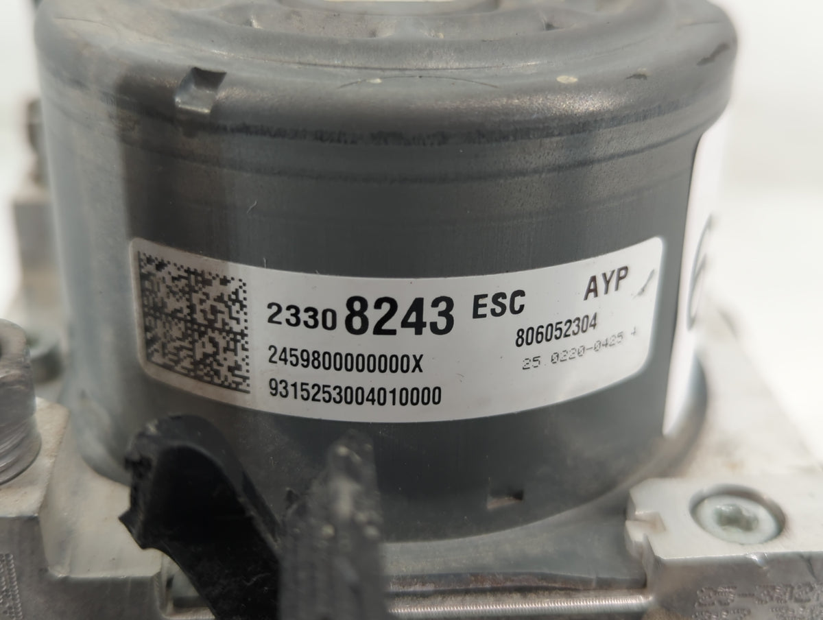 2014-2016 Cadillac Ats Anti-Lock Brake ABS Pump Module Actuator OEM P/N:23308243 Fits Fits 2014 2015 2016 OEM Used Auto Part