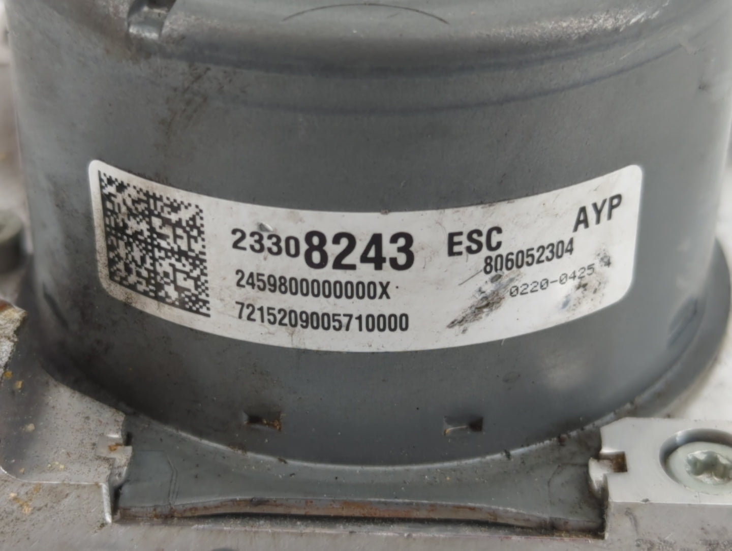 2014-2016 Cadillac Ats ABS Pump Control Module Replacement P/N:23308243 Fits Fits 2014 2015 2016 OEM Used Auto Parts - Oemus