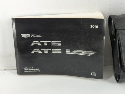 2016 Cadillac Ats Owners Manual Book Guide P/N:22990231A OEM Used Auto Parts