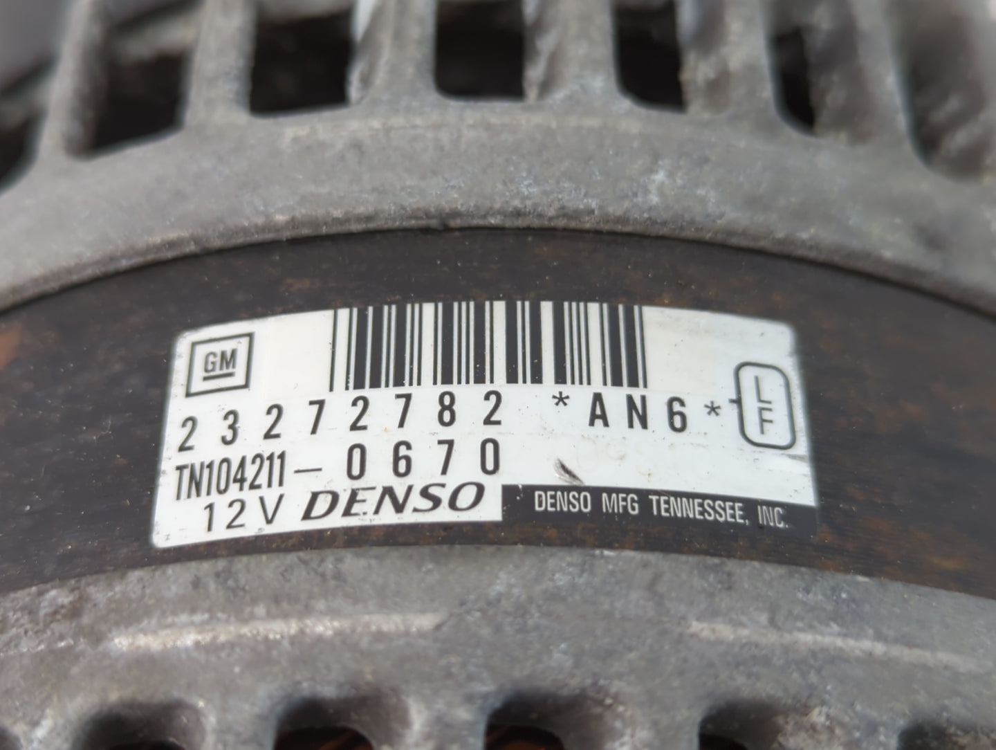 2016-2018 Cadillac Ats Alternator Replacement Generator Charging Assembly Engine OEM P/N:TN104211-0670 23272782 Fits OEM Use