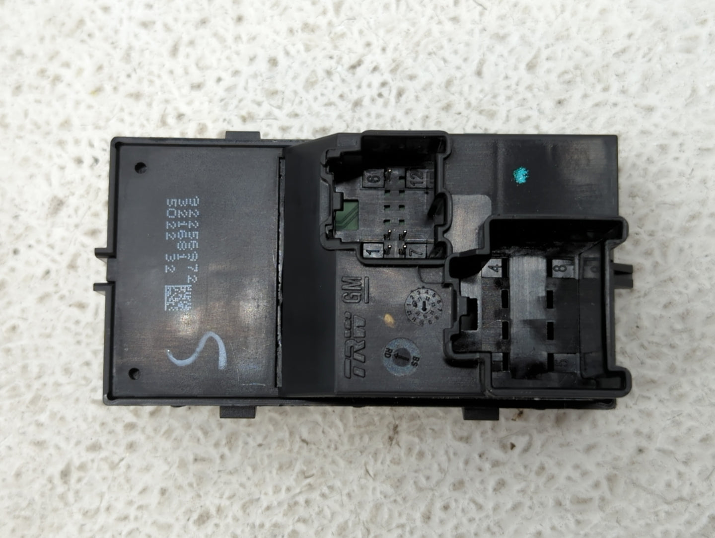2016 Cadillac Ats Master Power Window Switch Replacement Driver Side Left P/N:92256972 92259977, 23441478 Fits Fits 2015 OEM