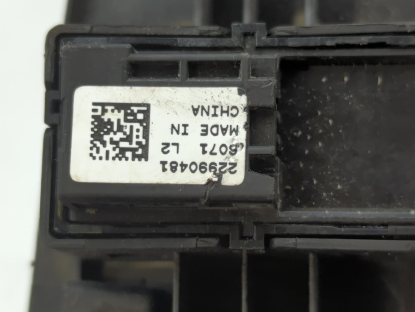 2016 Cadillac Ct6 Passenger Right Power Window Switch 22990481 - Oemusedautoparts1.com