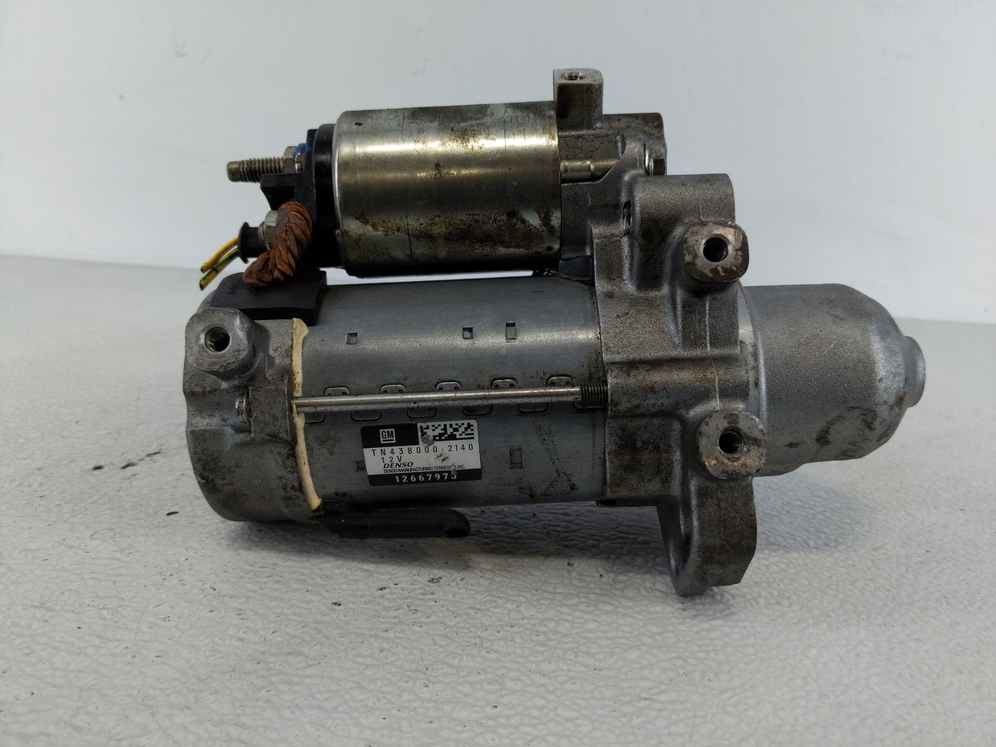 2016-2019 Cadillac Cts Car Starter Motor Solenoid OEM P/N:TN448000-2140 Fits Fits 2016 2017 2018 2019 2020 2021 2022 OEM Use