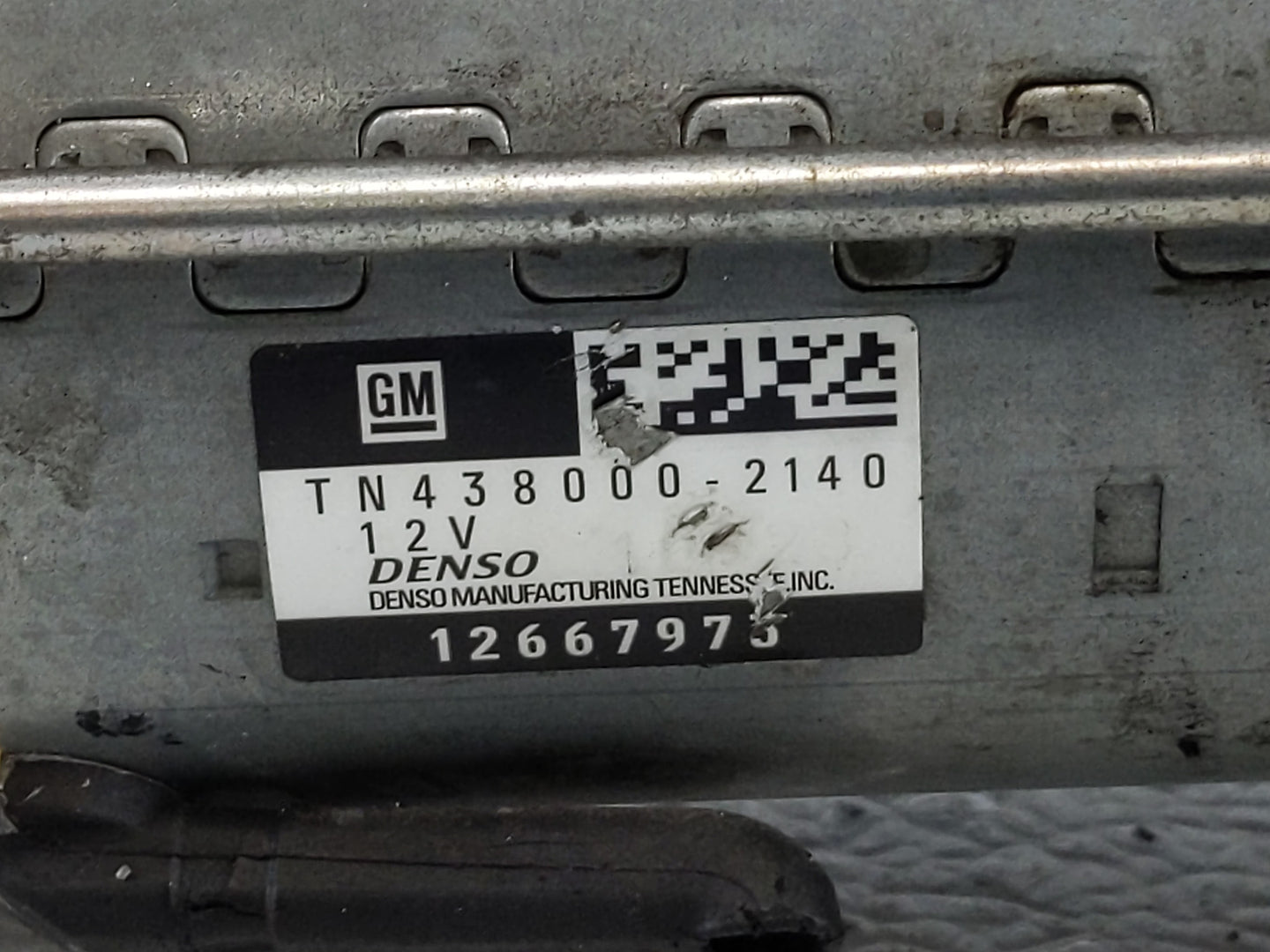 2016-2019 Cadillac Cts Car Starter Motor Solenoid OEM P/N:TN448000-2140 Fits Fits 2016 2017 2018 2019 2020 2021 2022 OEM Use