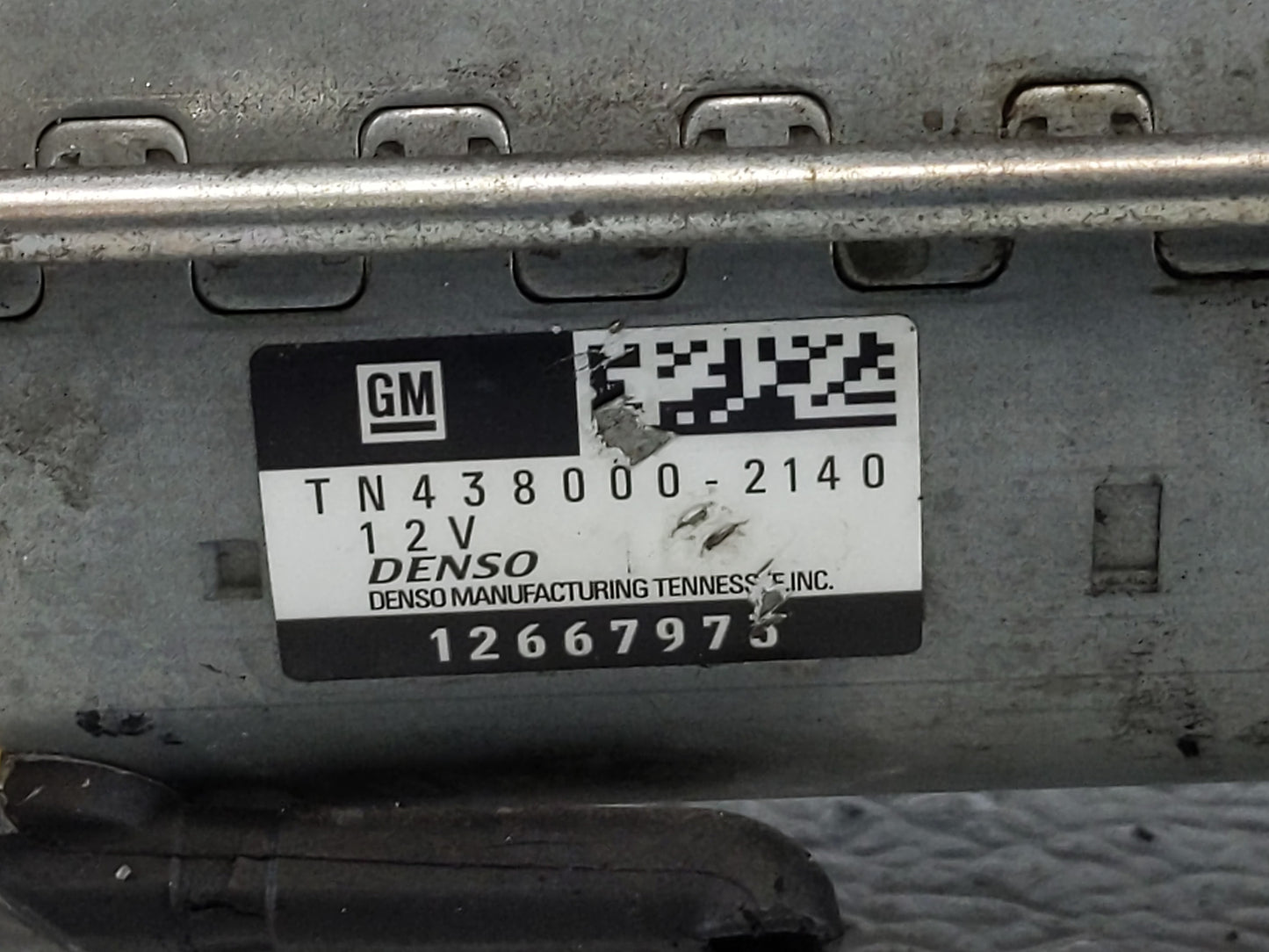 2016-2019 Cadillac Cts Car Starter Motor Solenoid OEM P/N:TN448000-2140 Fits Fits 2016 2017 2018 2019 2020 2021 2022 OEM Use
