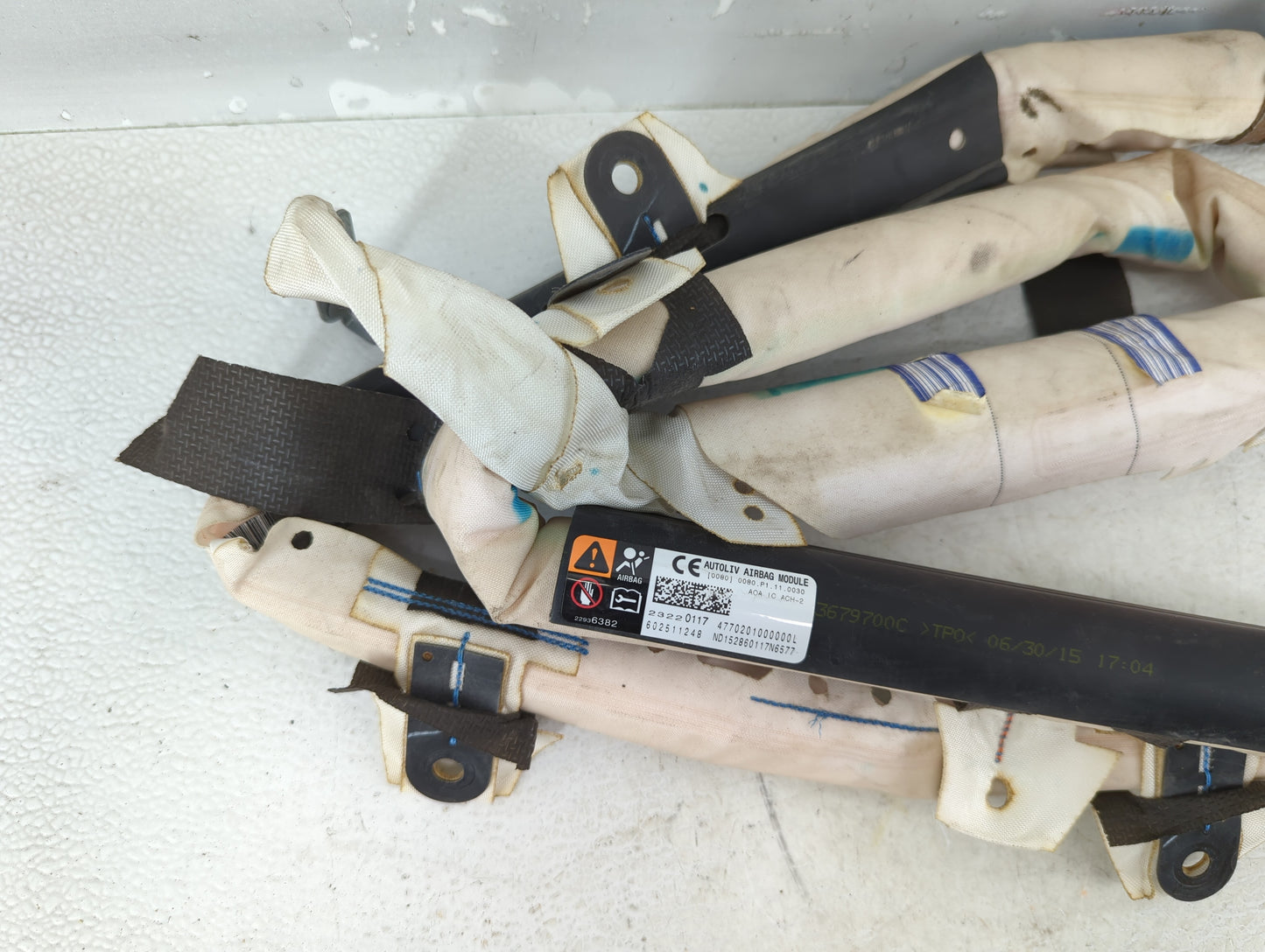 2014-2016 Cadillac Cts Air Bag Driver Left Steering Wheel Mounted P/N:602511248 23110117 Fits Fits 2014 2015 2016 OEM Used A