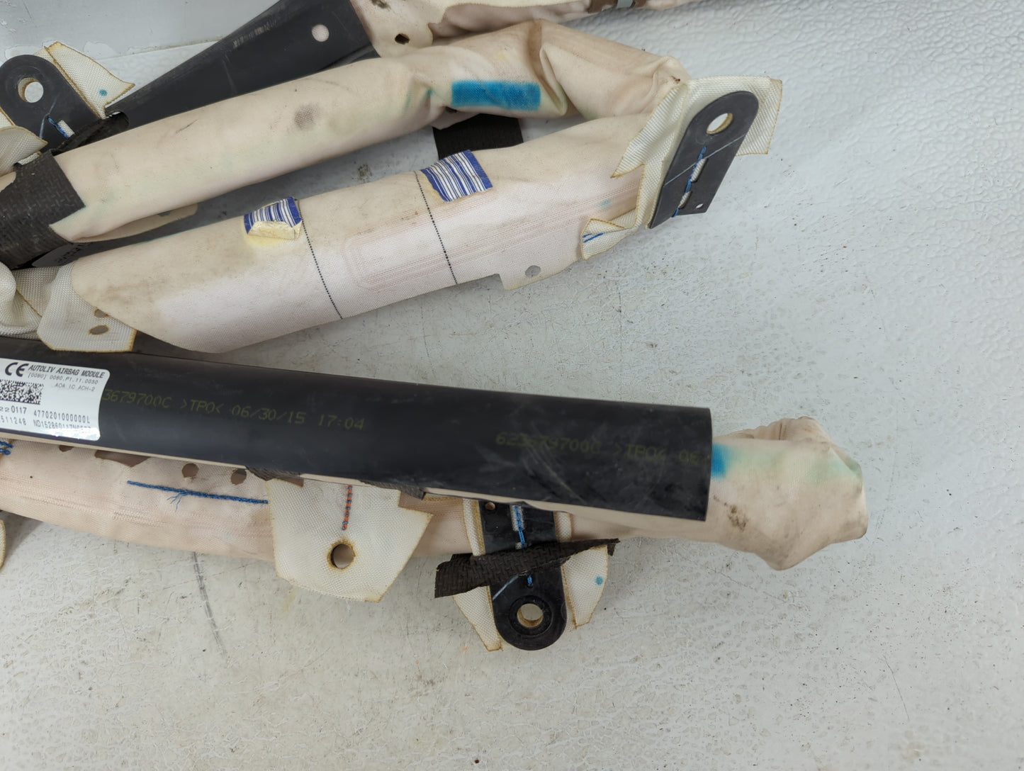 2014-2016 Cadillac Cts Air Bag Driver Left Steering Wheel Mounted P/N:602511248 23110117 Fits Fits 2014 2015 2016 OEM Used A