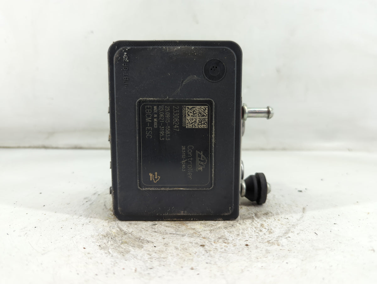 2014-2016 Cadillac Cts Anti-Lock Brake ABS Pump Module Actuator OEM P/N:23366343 Fits Fits 2014 2015 2016 OEM Used Auto Part