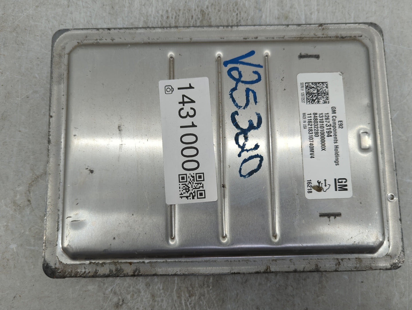 2015-2016 Cadillac Escalade PCM Engine Control Computer ECU ECM PCU OEM P/N:12673194 12672537 Fits Fits 2014 2015 2016 OEM U