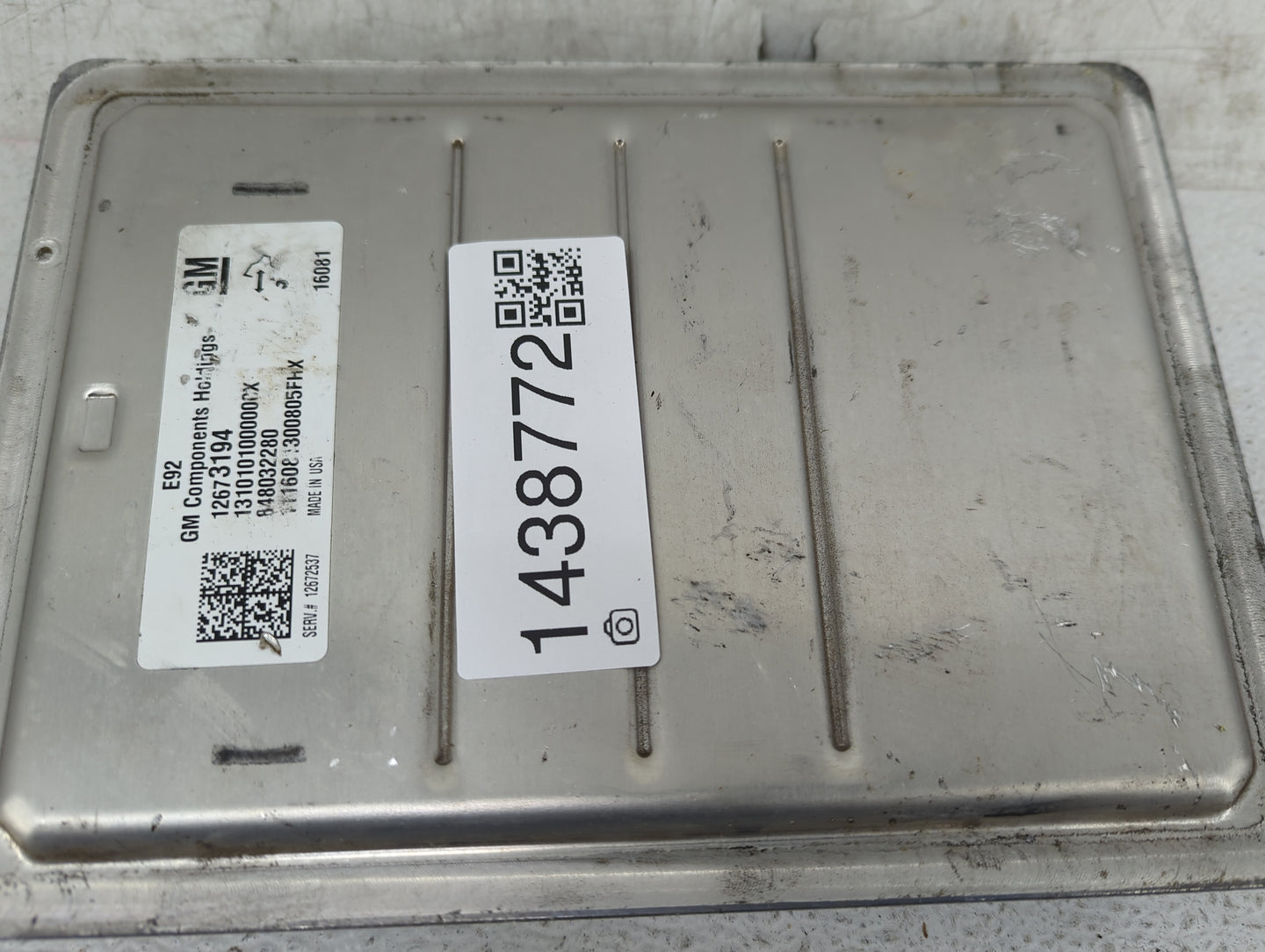 2015-2016 Cadillac Escalade PCM Engine Control Computer ECU ECM PCU OEM P/N:12673194 12672537 Fits Fits 2014 2015 2016 OEM U