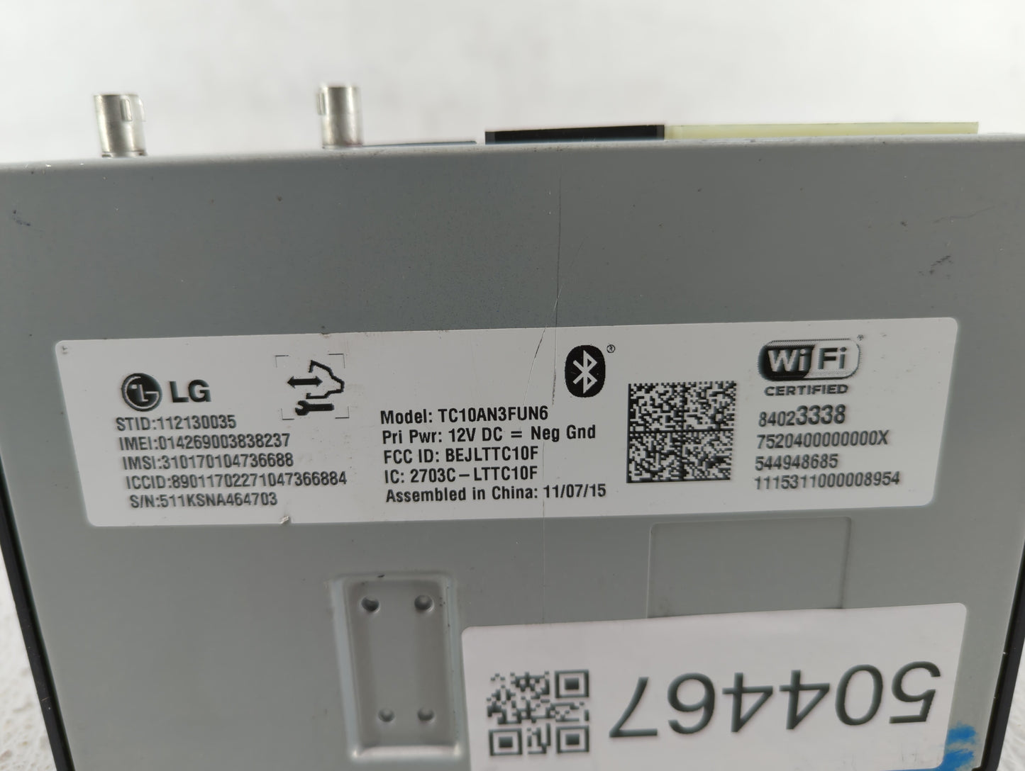 2016-2017 Cadillac Escalade Chassis Control Module Ccm Bcm Body Control - Oemusedautoparts1.com
