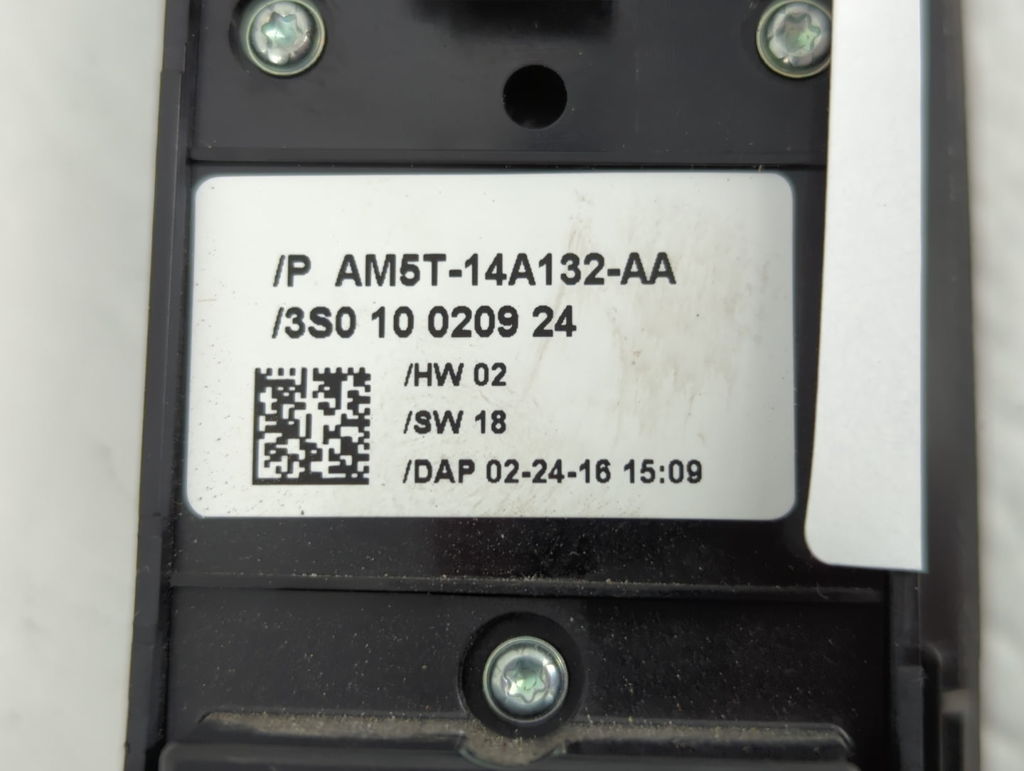 2016 Cadillac Escalade Master Power Window Switch Replacement Driver Side Left P/N:AM5T-14A132-AA Fits OEM Used Auto Parts -