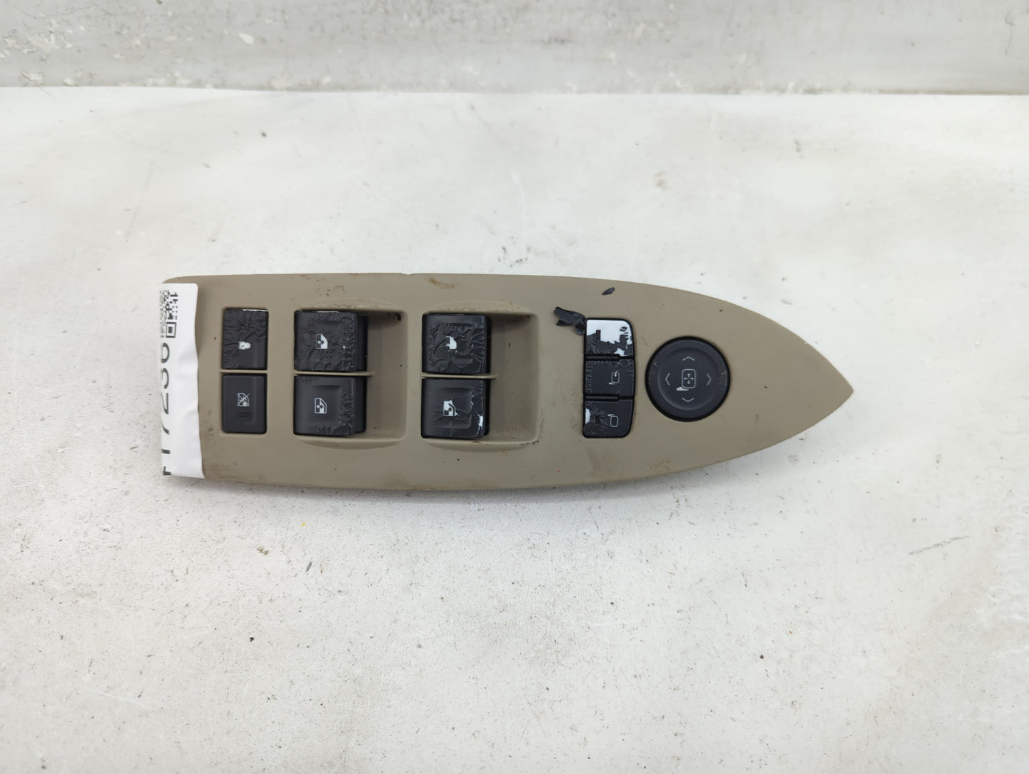 2015-2020 Cadillac Escalade Esv Master Power Window Switch Replacement Driver Side Left P/N:B067EA09 23427093 Fits OEM Used 