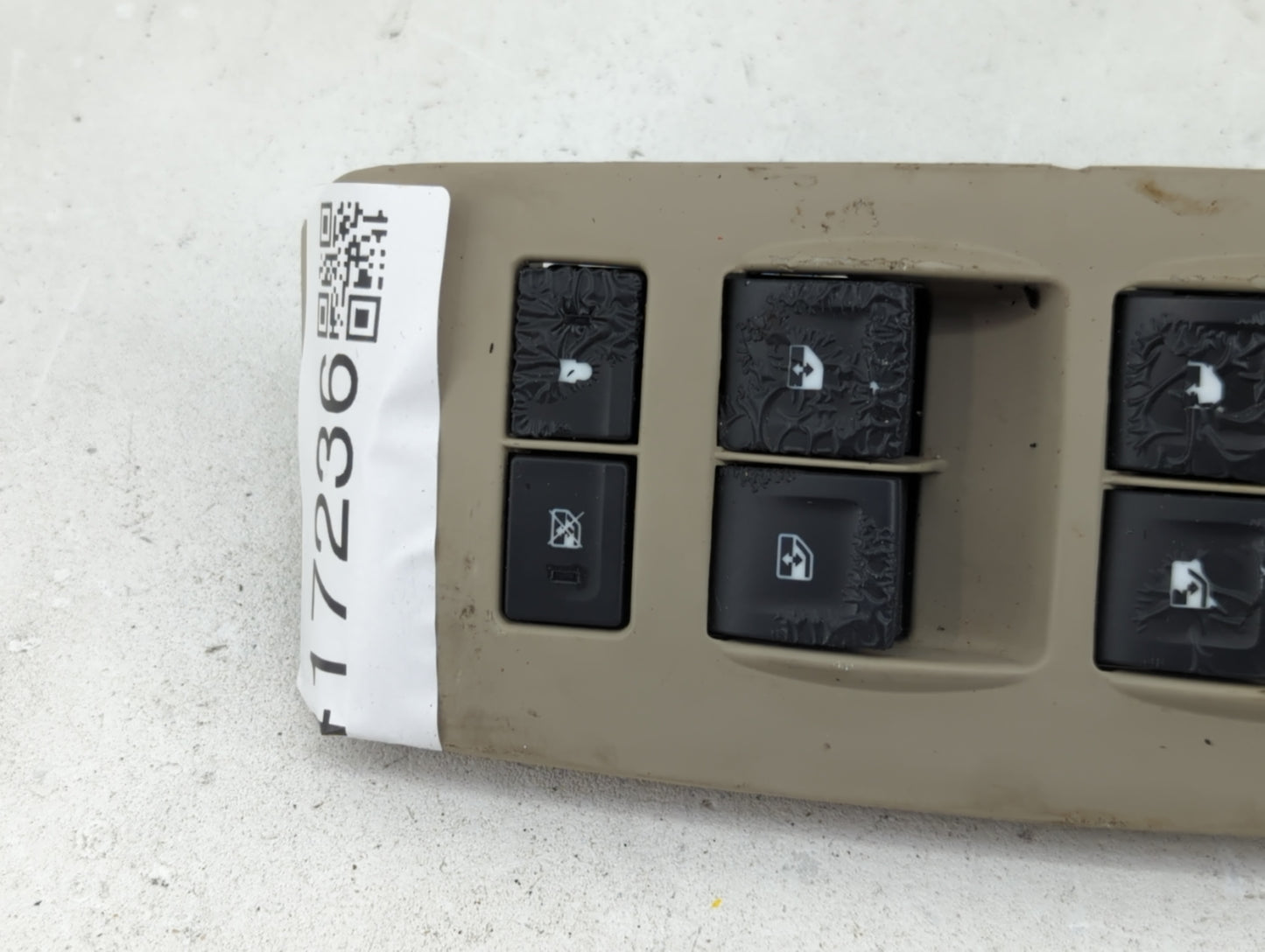 2015-2020 Cadillac Escalade Esv Master Power Window Switch Replacement Driver Side Left P/N:B067EA09 23427093 Fits OEM Used 