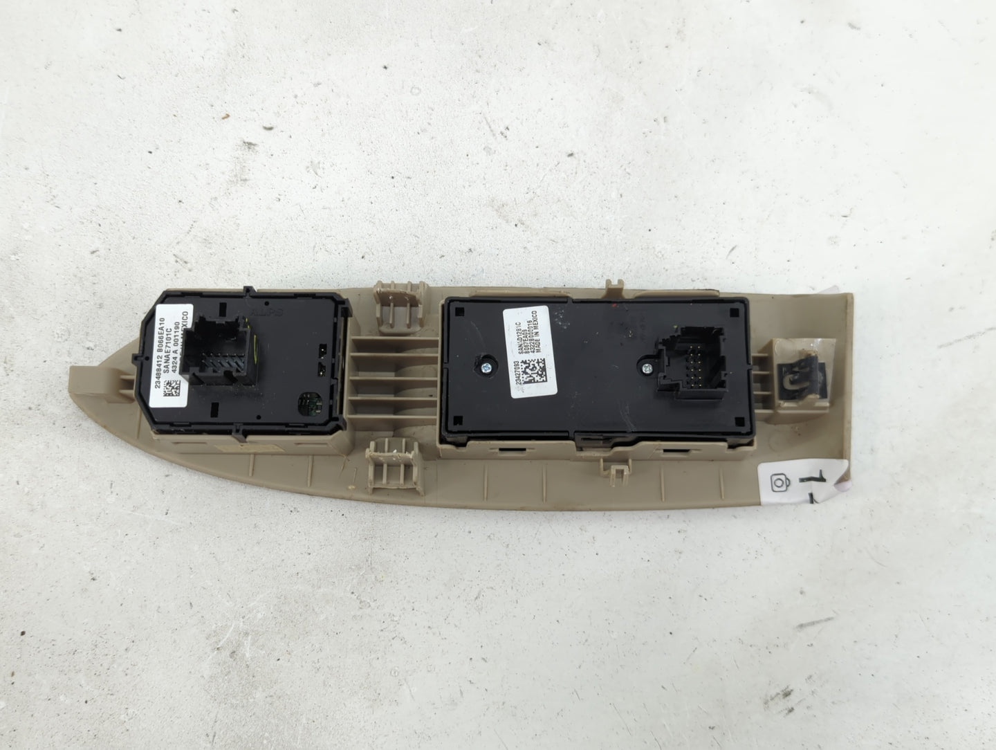 2015-2020 Cadillac Escalade Esv Master Power Window Switch Replacement Driver Side Left P/N:B067EA09 23427093 Fits OEM Used 