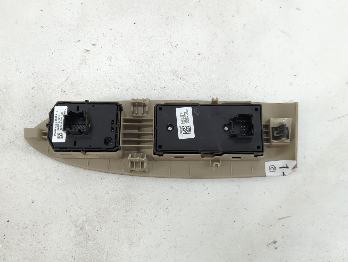 2015-2020 Cadillac Escalade Esv Master Power Window Switch Replacement Driver Side Left P/N:B067EA09 23427093 Fits OEM Used 