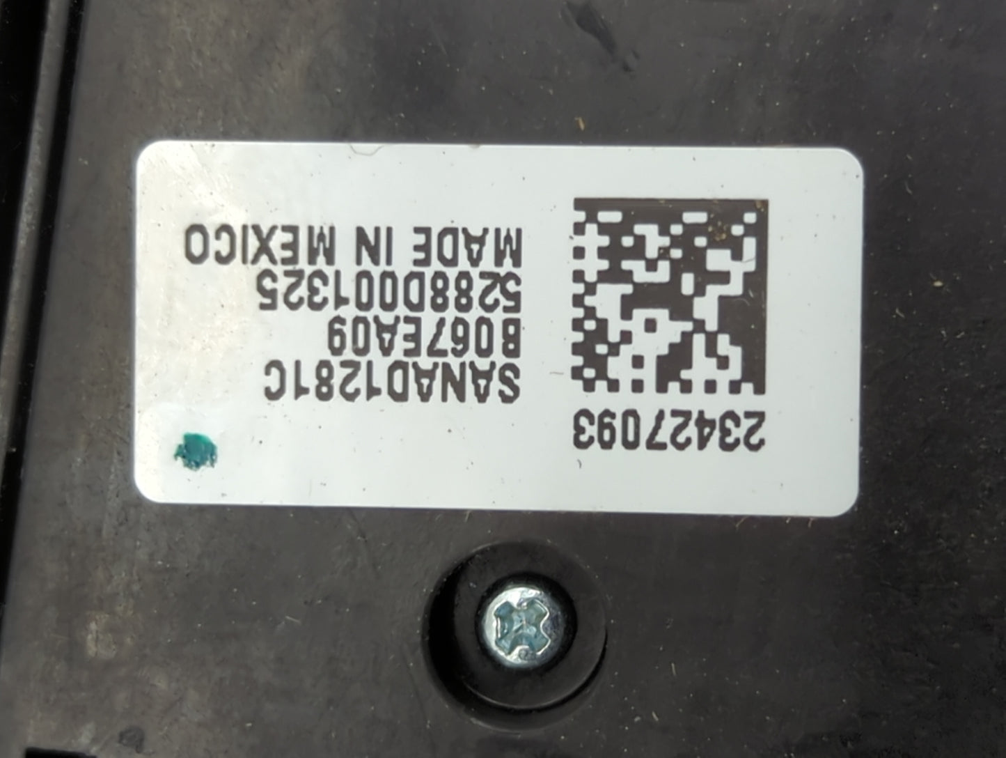 2015-2020 Cadillac Escalade Esv Master Power Window Switch Replacement Driver Side Left P/N:B067EA09 23427093 Fits OEM Used 