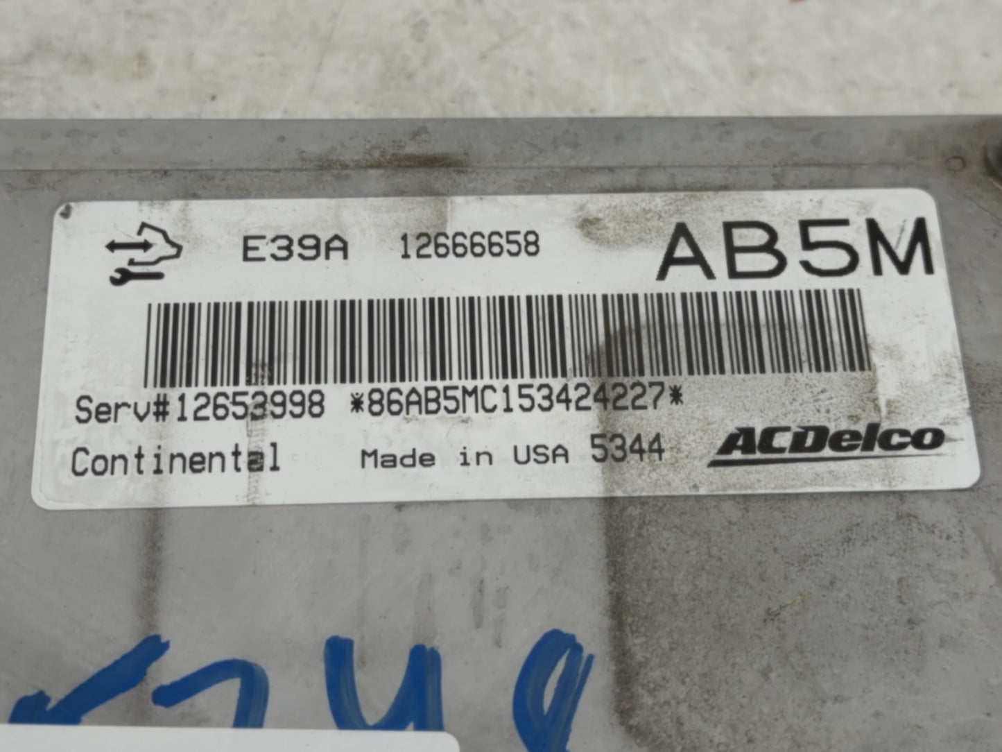 2013-2016 Cadillac Srx PCM Engine Control Computer ECU ECM PCU OEM P/N:12666658 Fits Fits 2013 2014 2015 2016 OEM Used Auto 