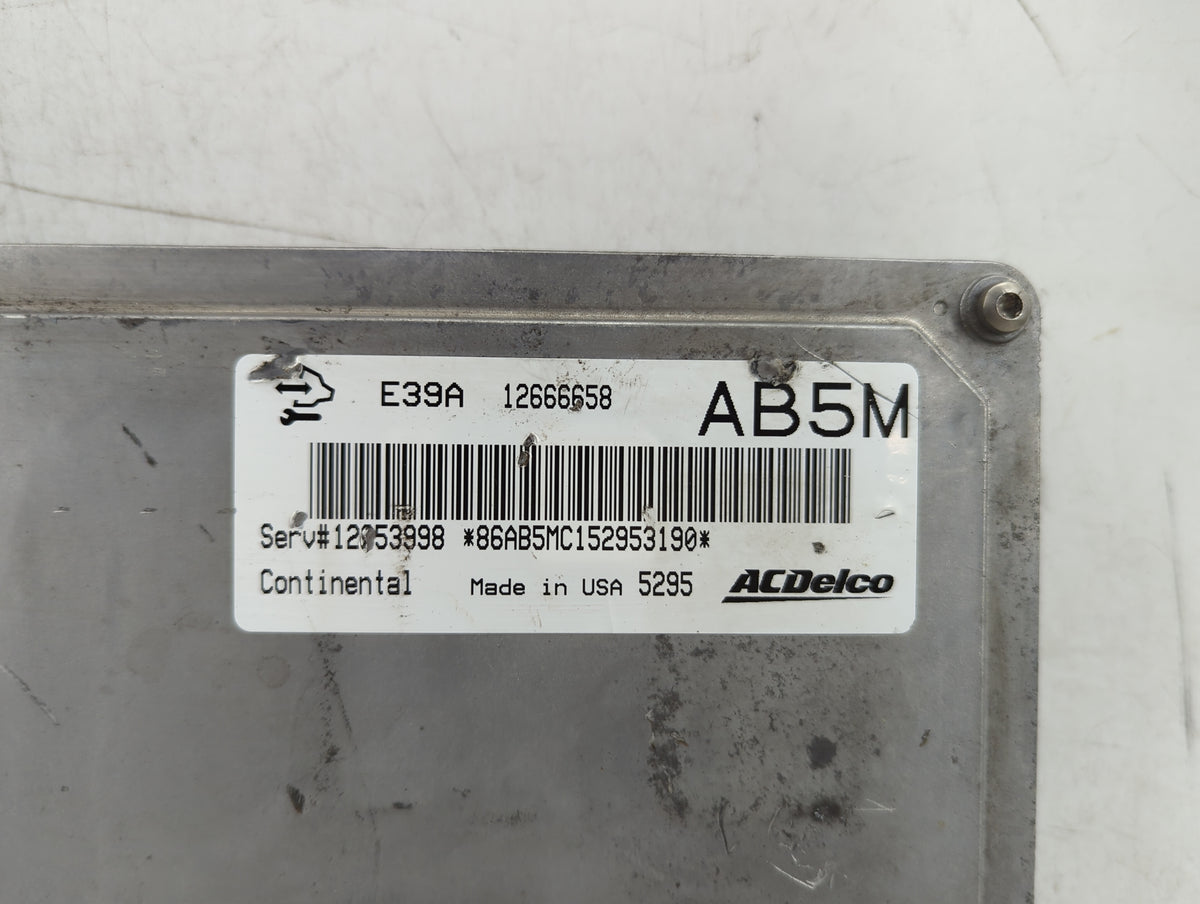 2013-2016 Cadillac Srx PCM Engine Control Computer ECU ECM PCU OEM P/N:12666658 Fits 2013 2014 2015 2016 OEM Used Auto Parts