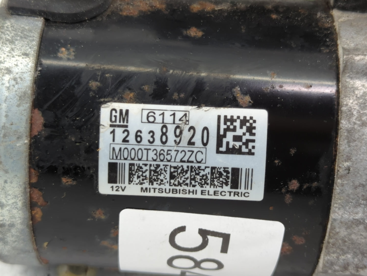 2010-2016 Cadillac Srx Car Starter Motor Solenoid OEM P/N:M000T36572ZC 12638920 Fits OEM Used Auto Parts - Oemusedautoparts1