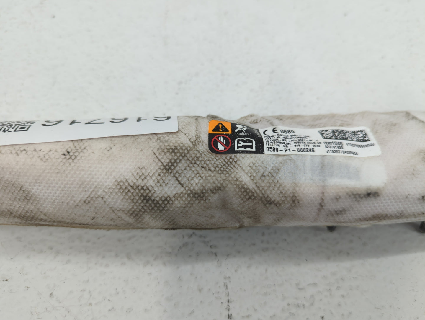 2010-2016 Cadillac Srx Air Bag Driver Left Steering Wheel Mounted P/N:0589-P1-000246 Fits Fits 2010 2011 2012 2013 2014 2015