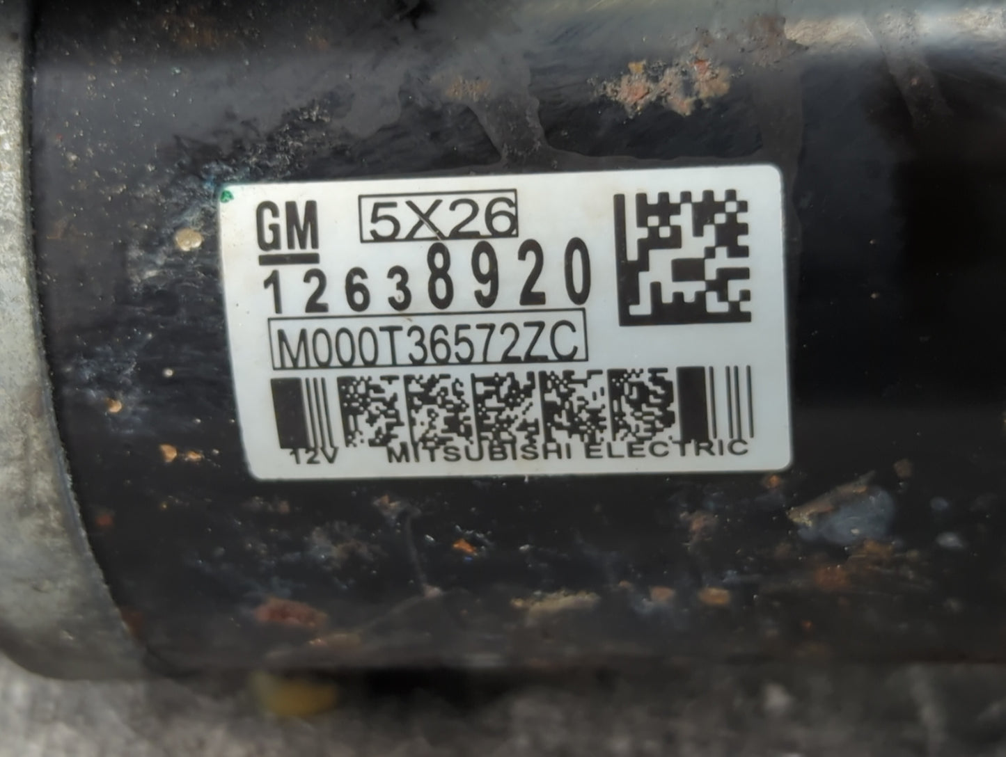 2010-2016 Cadillac Srx Car Starter Motor Solenoid OEM P/N:12638920 Fits OEM Used Auto Parts - Oemusedautoparts1.com