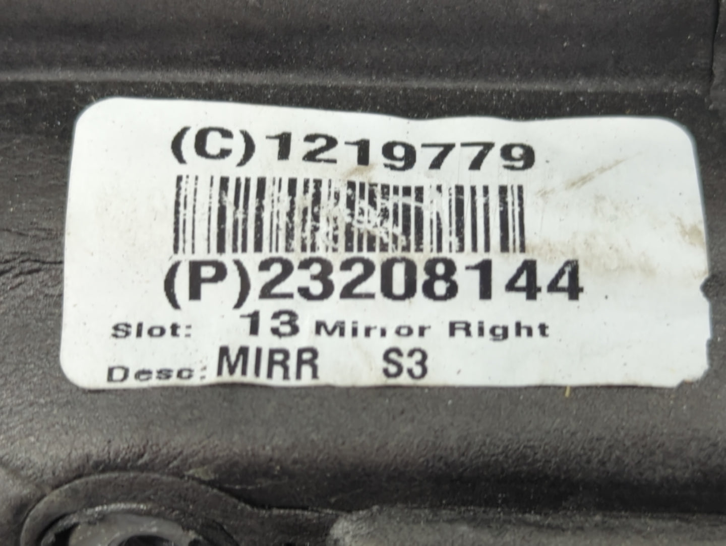 2016-2019 Cadillac Xts Passenger Side View Mirror - Right Door Mirror OEM Used - Oemusedautoparts1.com