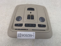 2015-2016 Cadillac Xts Overhead Console W/rear Climate Control Tan - Oemusedautoparts1.com