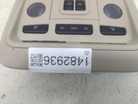 2015-2016 Cadillac Xts Overhead Console W/rear Climate Control Tan - Oemusedautoparts1.com