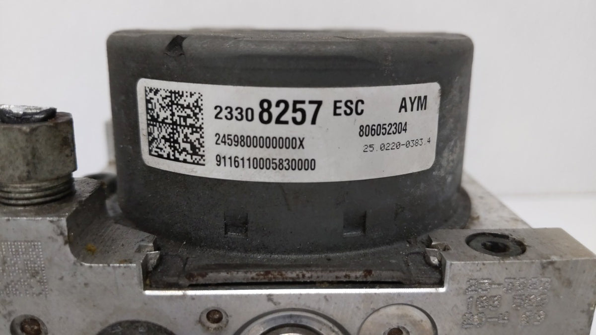 2016 Cadillac Xts Anti-Lock Brake ABS Pump Module Actuator OEM P/N:23308257 23175174 Fits OEM Used Auto Parts - Oemusedautop