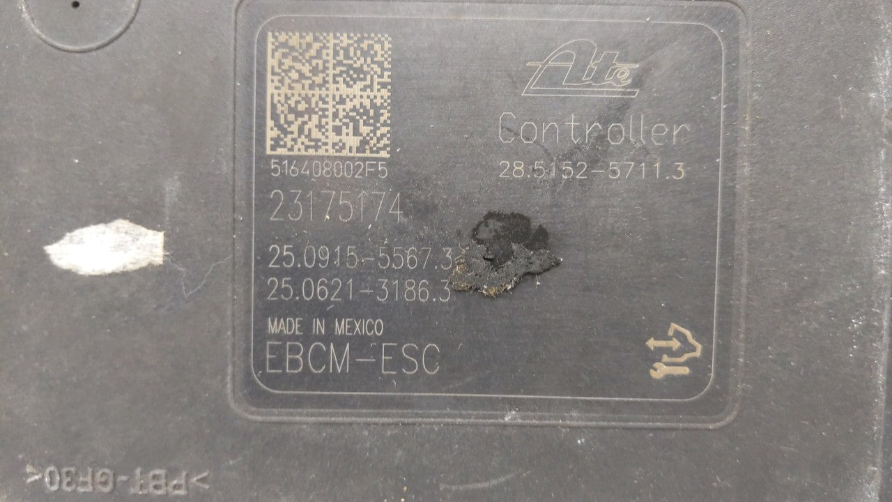 2016 Cadillac Xts ABS Pump Control Module Replacement P/N:23308257 23175174 Fits OEM Used Auto Parts - Oemusedautoparts1.com