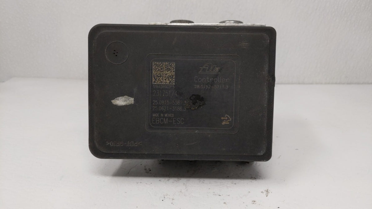 2016 Cadillac Xts Anti-Lock Brake ABS Pump Module Actuator OEM P/N:23308257 23175174 Fits OEM Used Auto Parts - Oemusedautop