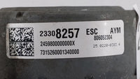 2016 Cadillac Xts Anti-Lock Brake ABS Pump Module Actuator OEM P/N:23308257 Fits OEM Used Auto Parts - Oemusedautoparts1.com