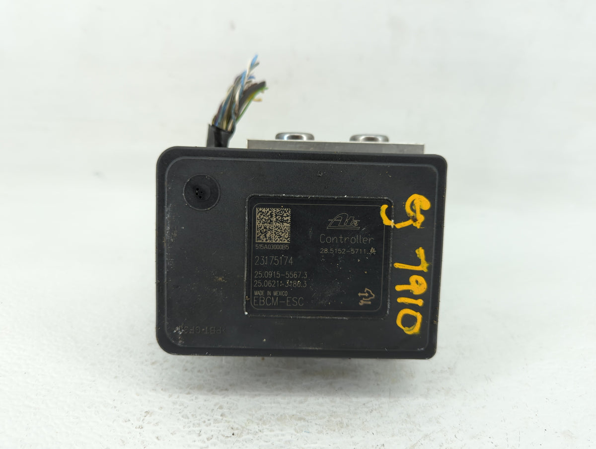 2016 Cadillac Xts Anti-Lock Brake ABS Pump Module Actuator OEM P/N:22932478 23308257 Fits OEM Used Auto Parts - Oemusedautop