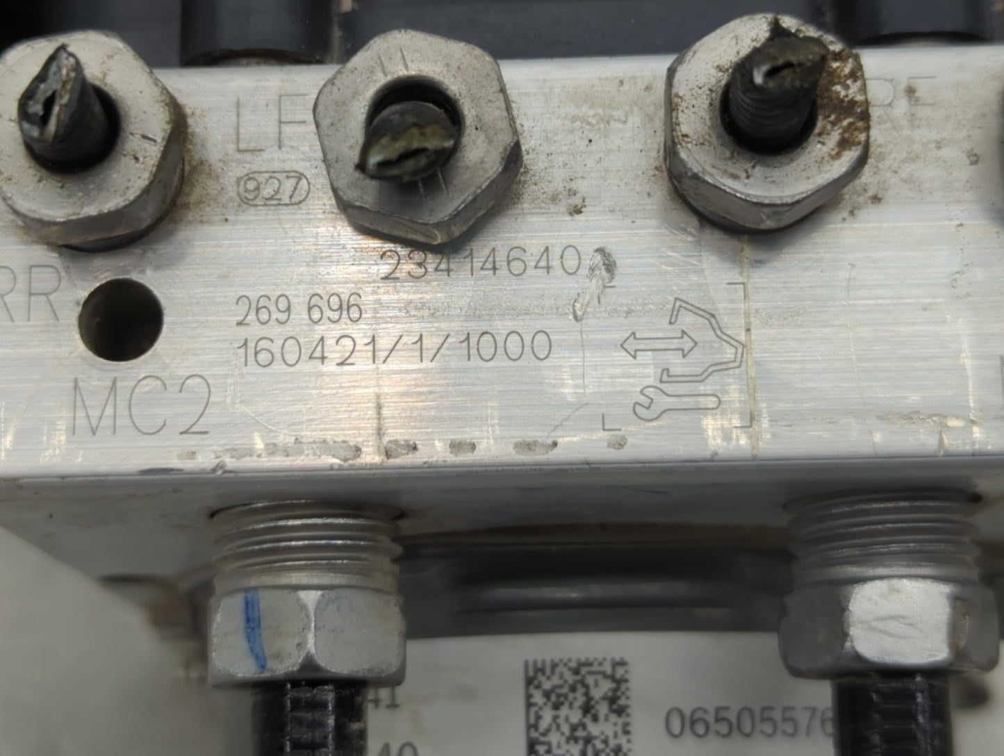 2016 Chevrolet Camaro ABS Pump Control Module Replacement P/N:23414640 Fits OEM Used Auto Parts - Oemusedautoparts1.com