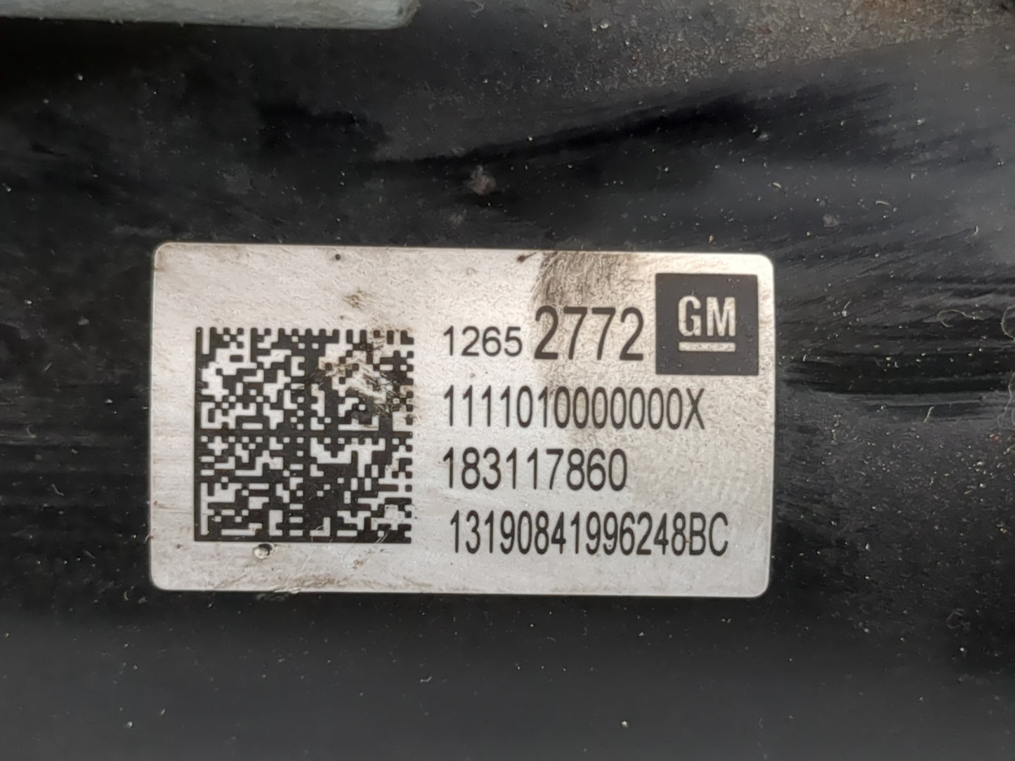 2016-2021 Chevrolet Camaro Car Starter Motor Solenoid OEM P/N:12652772 Fits Fits 2016 2017 2018 2019 2020 2021 2022 OEM Used