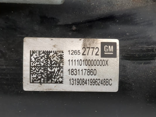 2016-2021 Chevrolet Camaro Car Starter Motor Solenoid OEM P/N:12652772 Fits Fits 2016 2017 2018 2019 2020 2021 2022 OEM Used Auto Parts