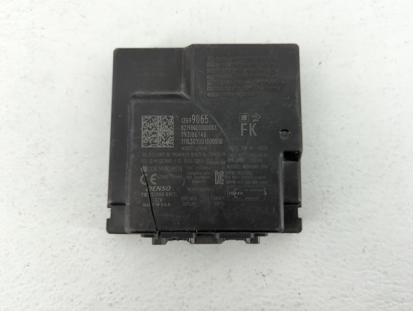 2016-2016 Chevrolet Camaro Chassis Control Module Ccm Bcm Body Control - Oemusedautoparts1.com