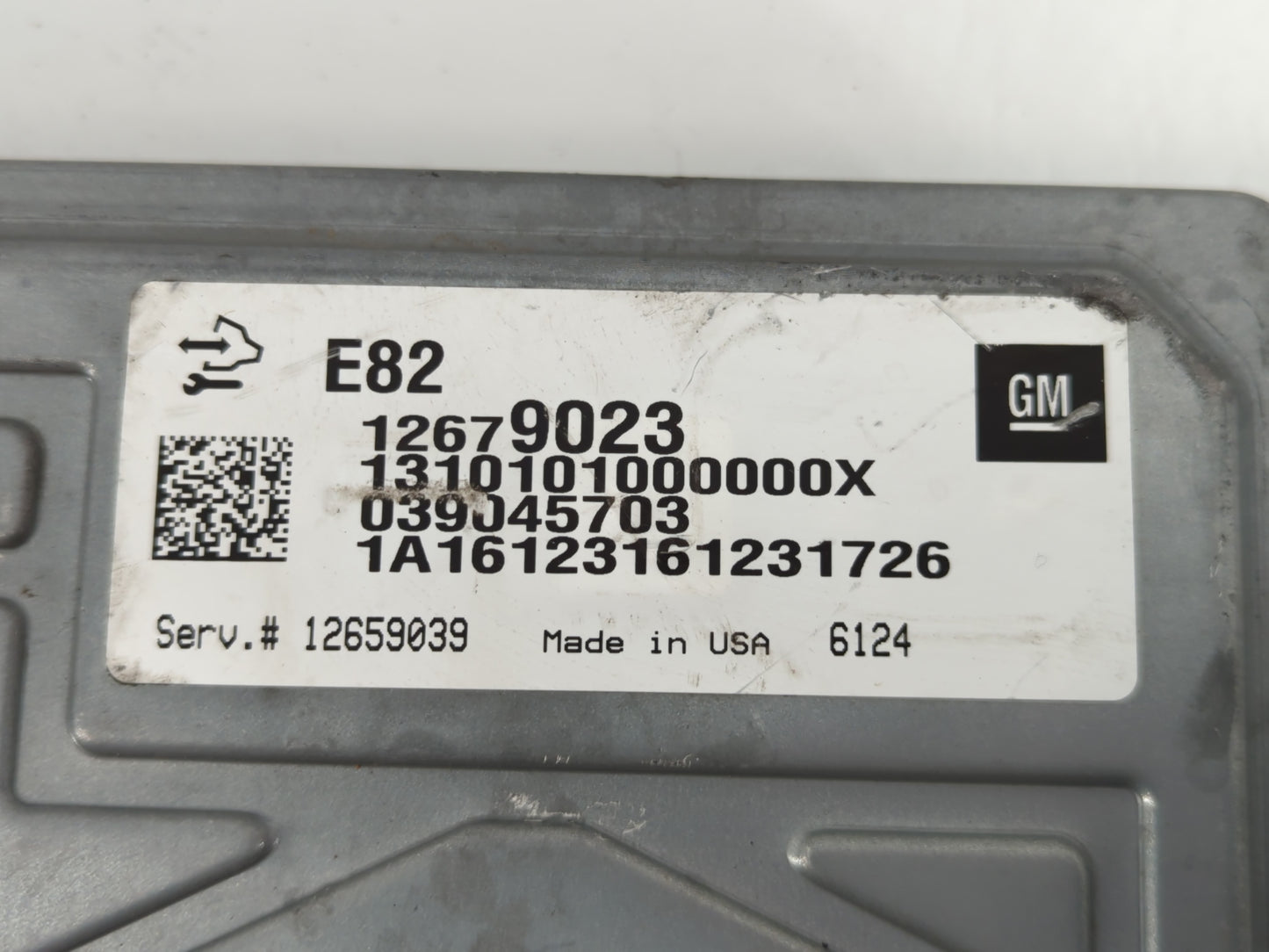 2016-2021 Chevrolet Camaro PCM Engine Control Computer ECU ECM PCU OEM P/N:E82 12679023 Fits OEM Used Auto Parts - Oemusedau