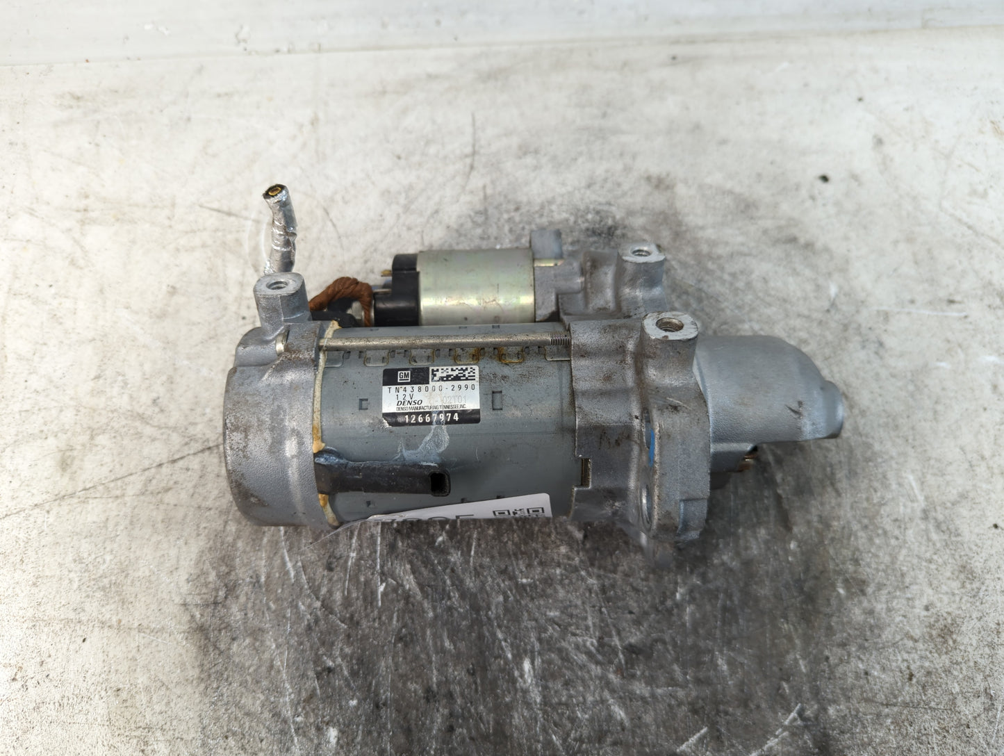 2016-2021 Chevrolet Camaro Car Starter Motor Solenoid OEM P/N:12667974 TN438000-2990 Fits Fits 2016 2017 2018 2019 2020 2021