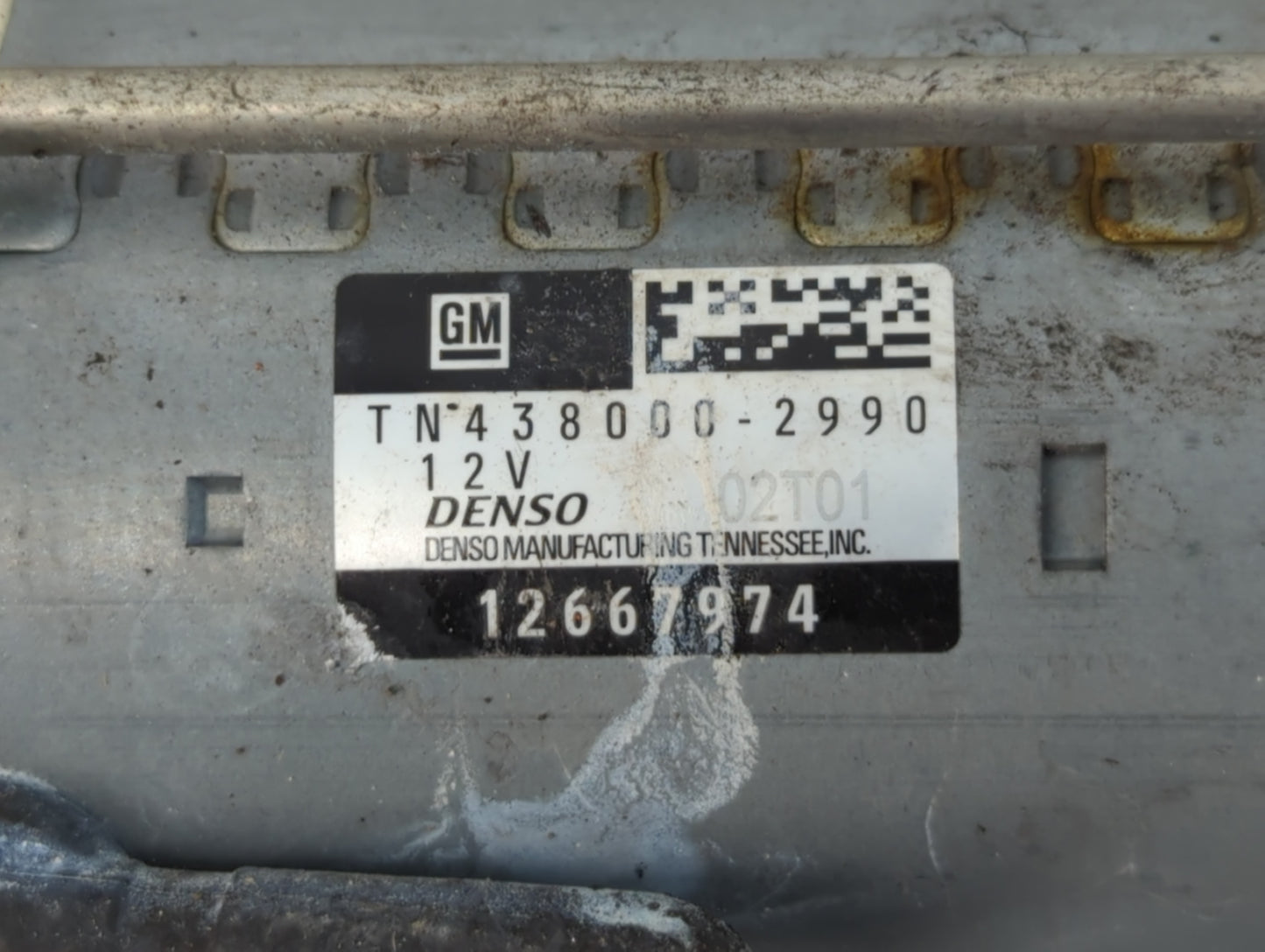 2016-2021 Chevrolet Camaro Car Starter Motor Solenoid OEM P/N:12667974 TN438000-2990 Fits Fits 2016 2017 2018 2019 2020 2021