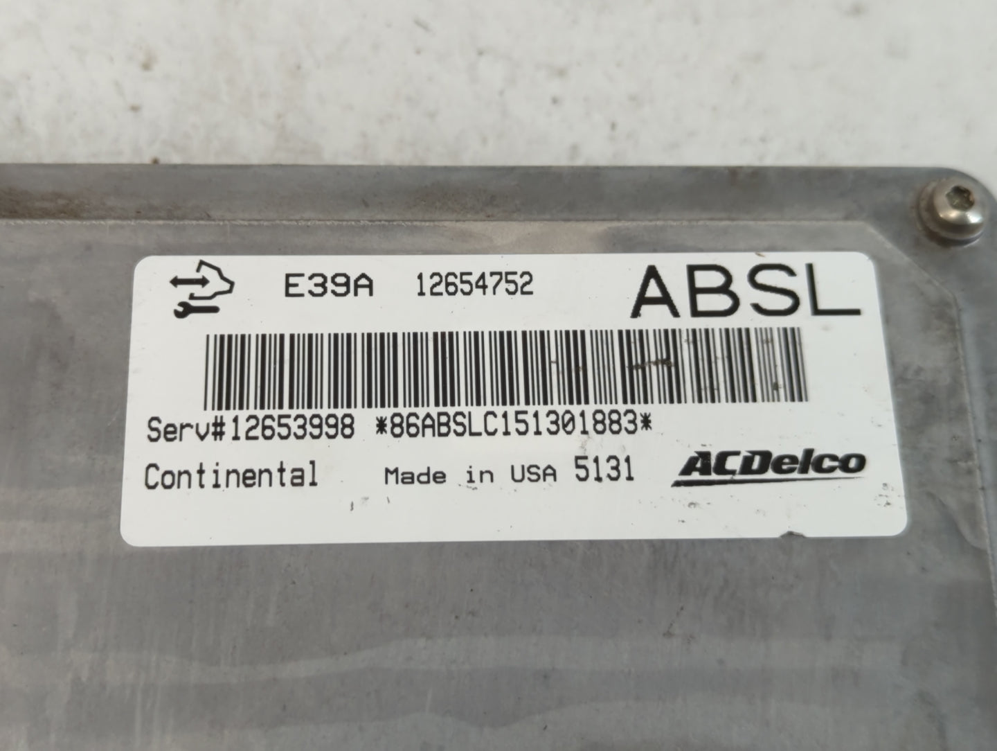 2013-2015 Chevrolet Camaro PCM Engine Control Computer ECU ECM PCU OEM P/N:E39A 12654752 Fits Fits 2013 2014 2015 2016 OEM U