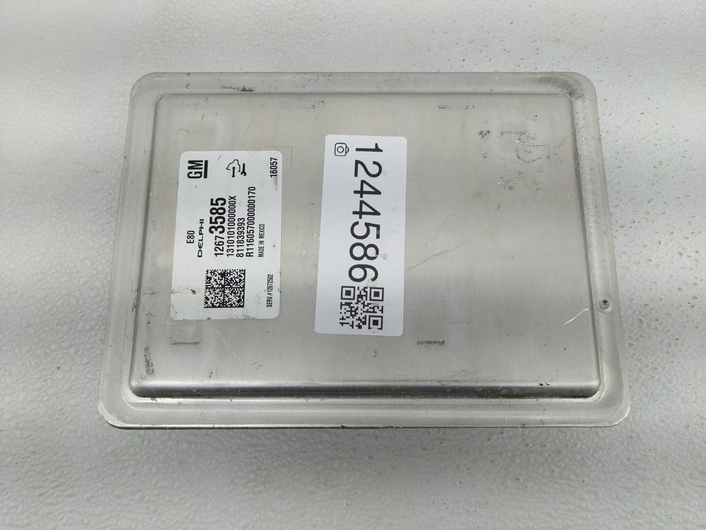 2015-2016 Chevrolet Colorado PCM Engine Control Computer ECU ECM PCU OEM P/N:12673585 Fits Fits 2015 2016 OEM Used Auto Part