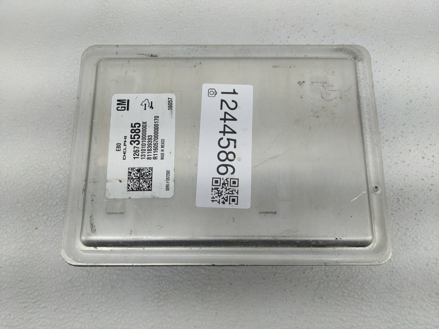 2015-2016 Chevrolet Colorado PCM Engine Control Computer ECU ECM PCU OEM P/N:12673585 Fits Fits 2015 2016 OEM Used Auto Part