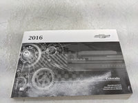 2016 Chevrolet Colorado Owners Manual Book Guide OEM Used Auto Parts - Oemusedautoparts1.com