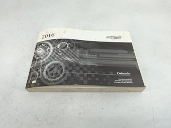 compare product 2016 Chevrolet Colorado Owners Manual Book Guide P/N:23142523 OEM Used Auto Parts